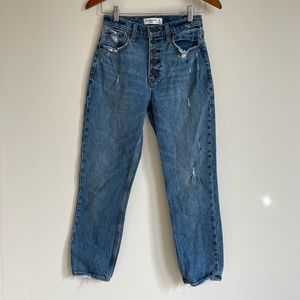A&F Mom Jeans